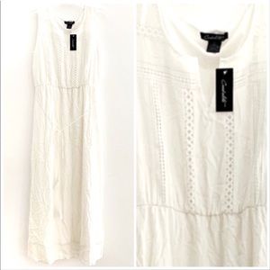 Candalete • White Bohemian Maxi